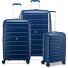  Relife 4 ruote Set di valigie 3 pezzi con piega di espansione Variante blau