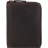  Tornado Portafoglio Protezione RFID Pelle 10 cm Variante teak brown