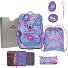  ErgoFlex Light Set di borse per la scuola 5 pezzi Variante Magic Unicorn