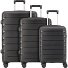 Travel Line 4100 4 ruote Set di valigie 3 pezzi Variante black  Travel Line 4100 4 ruote Set di valigie 3 pezzi Variante black