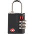  Serratura a combinazione approvata da Travel Sentry Variante black