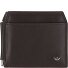  Polo Portafoglio Protezione RFID Vera Pelle 11 cm Variante dunkelbraun