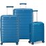 B-Flying Move 4 ruote Set di valigie 3 pezzi con piega di espansione Variante denim B-Flying Move 4 ruote Set di valigie 3 pezzi con piega di espansione Variante denim