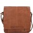  Wax Pull Up Borsa a tracolla Pelle 29 cm Variante cognac