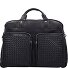  Cartella in pelle intrecciata 48 cm Variante schwarz