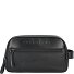  Damiano Borsa da toilette Pelle 22.5 cm Variante nero