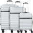  Set di valigie a 4 ruote Corium 3 pz. Variante silberfarben