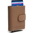  Hollis Portafoglio Protezione RFID Vera Pelle 10 cm Variante taupe