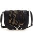  Borsa a tracolla M Pelle 22 cm Variante cioccolato+oro+t-nero