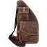  Vintage Borsa a tracolla Pelle 20 cm Variante brown