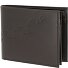  Leather Portafoglio Protezione RFID Vera Pelle 10 cm Variante braun-footsteps 2.0