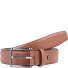  Cintura Zeus in pelle Variante cognac | 85 cm