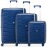  Skyline 2.0 4 ruote Set di valigie 3 pezzi con piega di espansione Variante blue notte