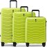  Exo 4 ruote Set di valigie 3 pezzi espandibile Variante cyber lime
