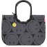 Loopshopper Borsa shopper L 46 cm Variante smiley grey  Loopshopper Borsa shopper L 46 cm Variante smiley grey