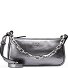 Half Moon Borsetta Vera Pelle 23 cm Variante gun metal-matt silver