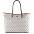  Victtoria Borsa shopper 40 cm Variante dark taupe logo