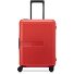  x United Colors of Benetton Color Block Hardside Trolley da cabina a 4 ruote 55 cm Variante red
