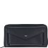  Polo Portafoglio Protezione RFID Vera Pelle 19.5 cm Variante schwarz