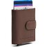  Hollis Portafoglio Protezione RFID Vera Pelle 10 cm Variante dark taupe