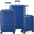  B-Flying Move 4 ruote Set di valigie 3 pezzi con piega di espansione Variante blau