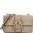  Love One Borsa a tracolla Vera Pelle 21 cm Variante grigio talpa