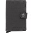  Miniwallet Twist Custodia per carte di credito RFID in pelle 6,5 cm Variante grey