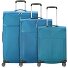 Ironik 2.0 4 ruote Set di valigie 3 pezzi con piega di espansione Variante denim Ironik 2.0 4 ruote Set di valigie 3 pezzi con piega di espansione Variante denim