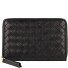  Piuma Portafoglio Pelle 15 cm Variante black-gold
