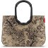 Loopshopper Borsa shopper L 46 cm Variante jacquard brown  Loopshopper Borsa shopper L 46 cm Variante jacquard brown