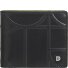  Up! Portafoglio Protezione RFID Pelle 10.5 cm Variante black-bright yellow