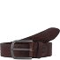  Cintura in pelle Variante dunkelbraun | 110 cm