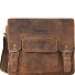 Vintage Revival Vol. 1 Borsa a tracolla in pelle 28 cm Variante braun