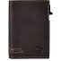  Hill Portafoglio Protezione RFID Vera Pelle 7 cm Variante dark brown