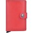  Miniwallet Custodia originale per carte di credito Portafoglio RFID in pelle 6,5 cm Variante red red
