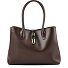  Goccia Borsa shopper M Vera Pelle 33 cm Variante espresso
