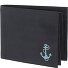  New Cryptan Portafoglio Protezione RFID 12 cm Variante schwarz-freedom anchor cyan