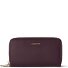  Portafoglio Bologna in pelle XL con doppia chiusura a zip, protezione RFID, 20 cm Variante burgundy