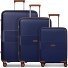  Eco Edition 02 4 ruote Set di valigie 3 pezzi con piega di espansione Variante navy