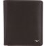  Polo Portafoglio Protezione RFID Vera Pelle 11.5 cm Variante dunkelbraun