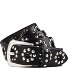  Cintura con borchie Vera Pelle Variante black | 90 cm
