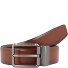 Cintura reversibile in pelle Variante cognac | 100 cm Cintura reversibile in pelle Variante cognac | 100 cm