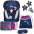  Sunny II Set di zaini leggeri per la scuola 4 pezzi. Variante blue star