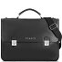 Valenza Cartella RFID in pelle 40 cm scomparto per computer portatile Variante black Valenza Cartella RFID in pelle 40 cm scomparto per computer portatile Variante black