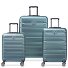 Air Armour 4 ruote Set di valigie 3 pezzi con piega di espansione Variante gruen Air Armour 4 ruote Set di valigie 3 pezzi con piega di espansione Variante gruen