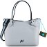  Lilly Borsa shopper S Vera Pelle 28 cm Variante rugiada-ardesia