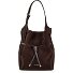  Sienna Borsa a spalla Vera Pelle 34 cm Variante moka