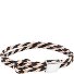  Bracciale Home Run in pelle 29 cm Variante beige-black