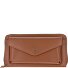  Polo Portafoglio Protezione RFID Vera Pelle 19.5 cm Variante cognac