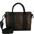  Glam Newburgh Mini borsa a mano Pelle 18.5 cm Variante croco bronze - black